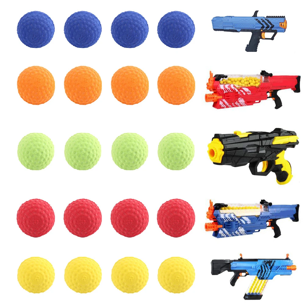 Для Nerf мяч бомба пули для пистолет круглый заправка совместимые игрушки шары