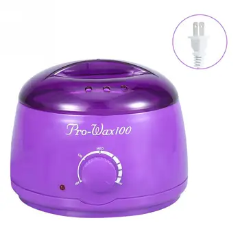 

Hair Removal Tool Professional Warmer Wax Heater Mini SPA Hand Epilator Feet Paraffin Wax with Beans Papers Sticks Wax Kit 500ml