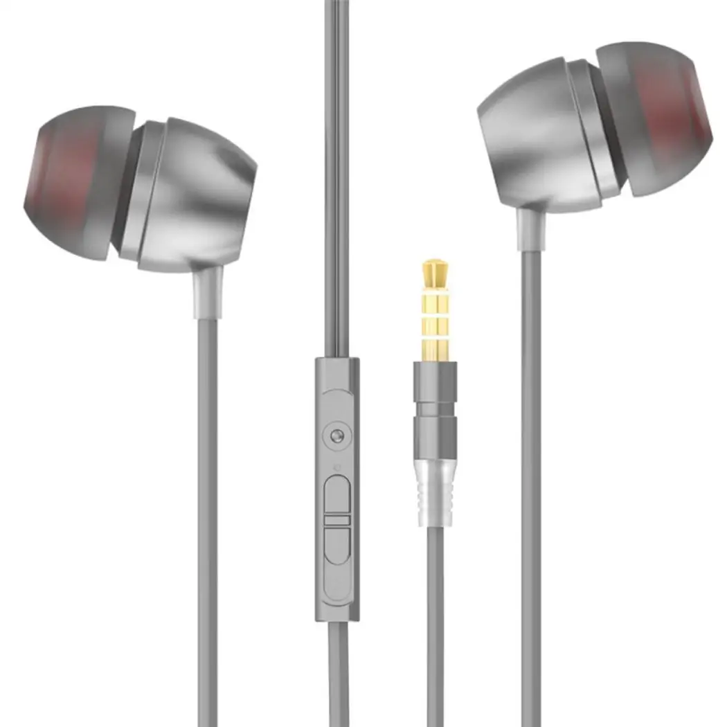 Bass Sound In-Ear Earphones Headset Earbuds With Mic For 90dB 3dB Casual Travel Outdoor etc Mobile Phone | Электроника