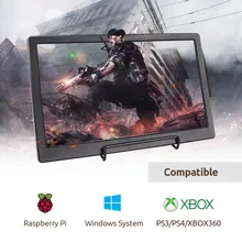 SunFounder 13 3-дюймовый IPS Raspberry Pi Display 1920x1080 Портативный монитор HDMI Игровой