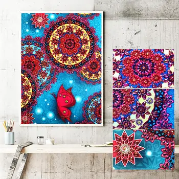 

Special Shaped Diamond Painting Modern pattern DIY 5D Partial Drill Cross Stitch Kits Crystal Arts