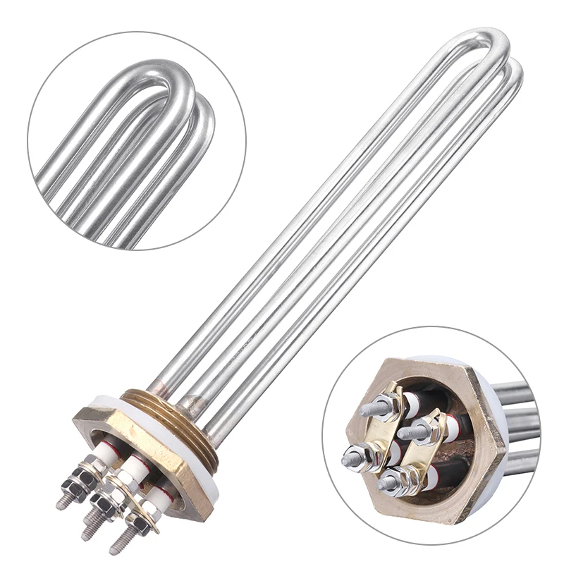 

Tri-clamp 24V 600W Water Heater Boiler Immesion Water Heating Element Water Heater Element with Bakelite Protection Cover