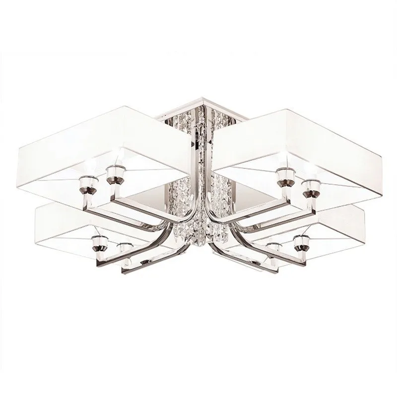 

Candeeiro Lampen Modern Lighting Plafonnier Moderne Luminaire Luminaria De Teto Lampara Techo Crystal Living Room Ceiling Light