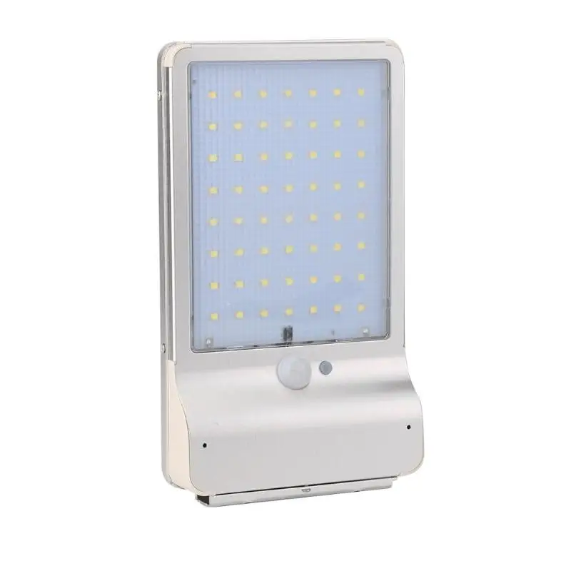 

6 Modes 56 LED Outdoor Solar Lamps Remote Control Aluminium Solar Wall Light Motion Sensor Waterproof Garden Street Lamp