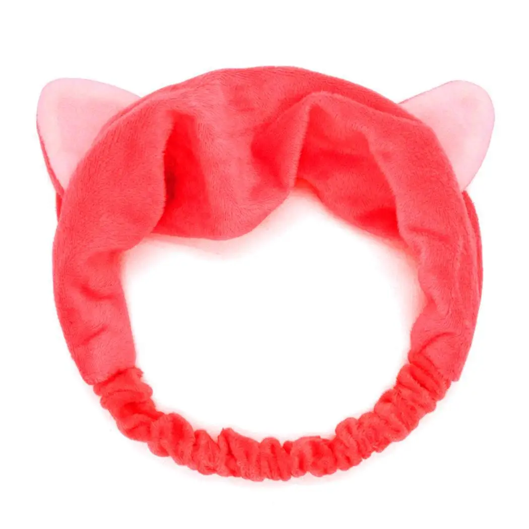

Ears Lovely Shower Face Cat Accessories Headband Band Wash Hair Fashion Women Headwear