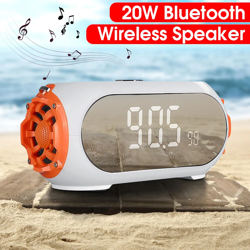 

New 20W bluetooth 4.2 Wireless Speaker For Mobile Phones Computer USB TF Card bluetooth mobile speaker