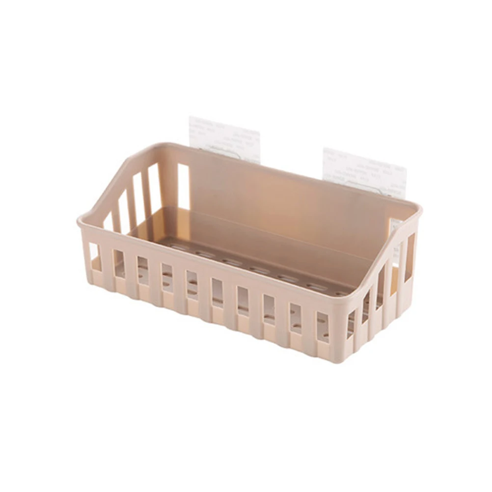 

Multifunction Bathroom Basket Suction Cup Organizer Holder Wall Mounted Kitchen Toilet Shelf Storage Rack for Toilet Paper