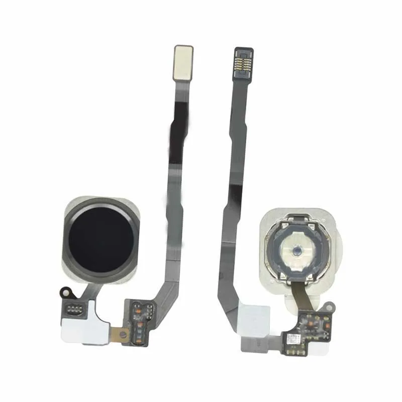

Powstro For iPhone 5s Home Button Flex Cable with Fingerprint Touch ID Sensor Assembly Gasket Spacer Rubber Gold/Silver/Black