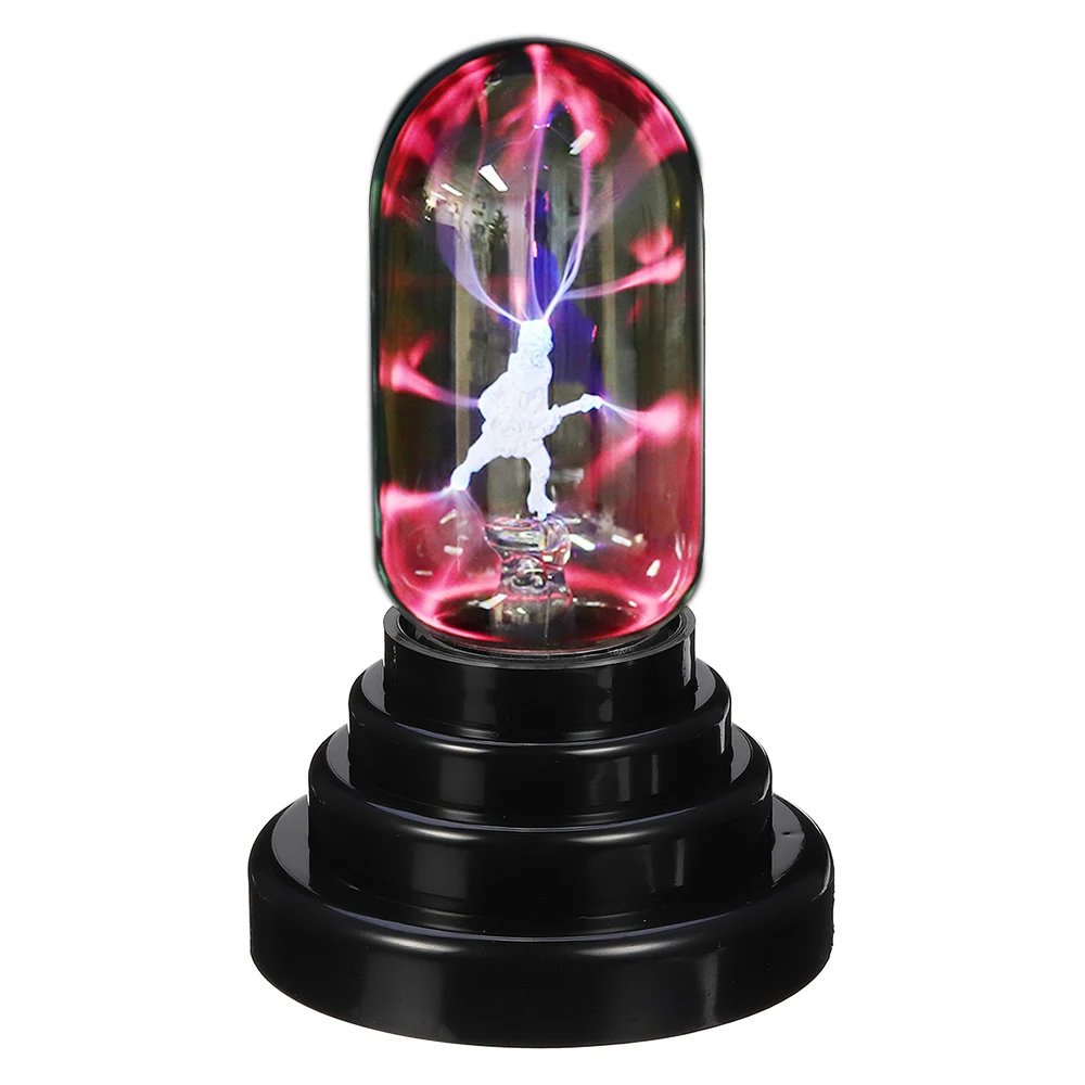 

CLAITE USB Plasma Ball Sphere Light Guitar Magic Crystal Night Light Novelty Light Sensitive Table Lamp for Christmas Party