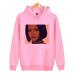 Rihanna толстовки homme hoddies мужской уличной пуловер Харадзюку хип мужчин/женщин-хоп J2276