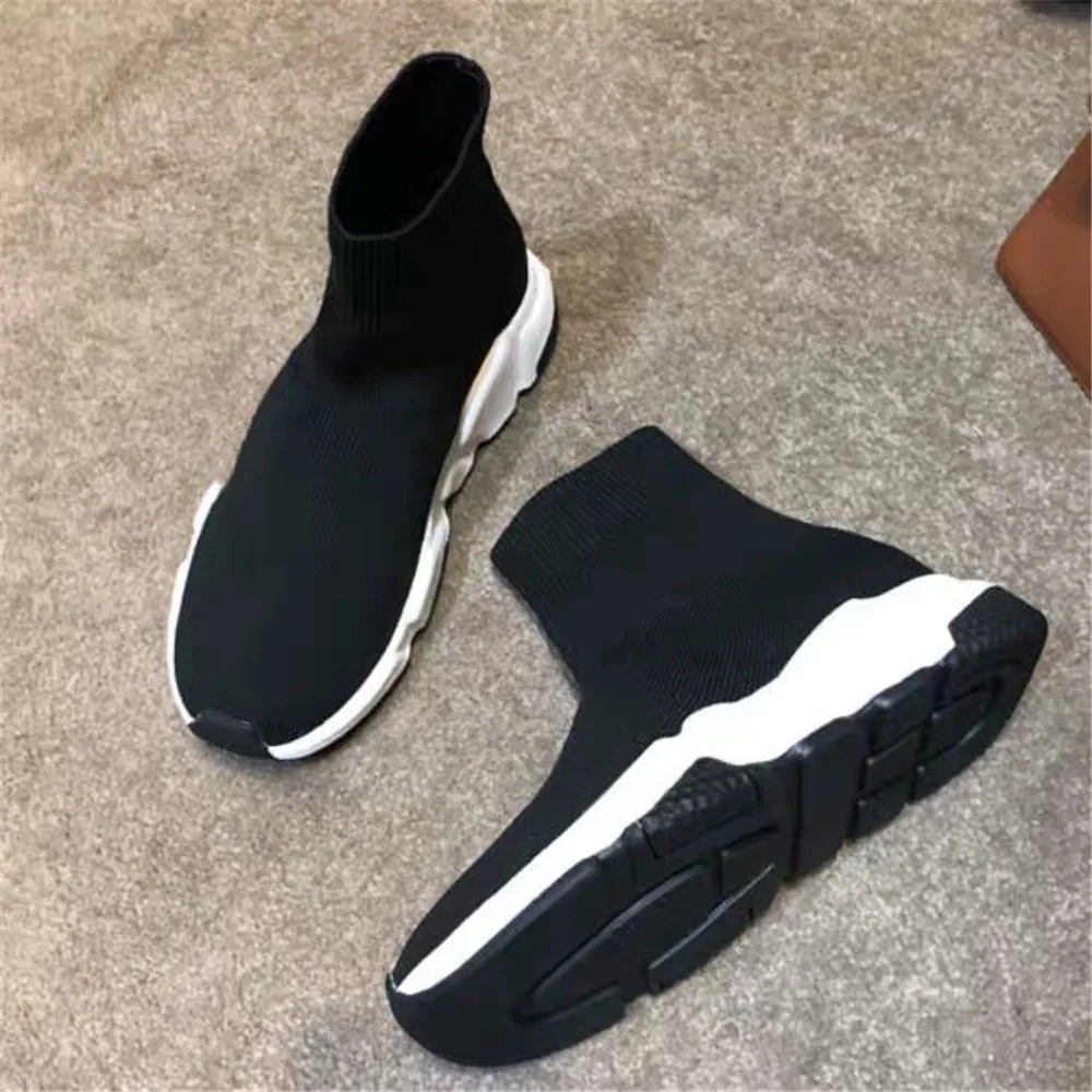 7 Lacets Chaussures De Plates 12 Tissu Pour Femmes 6 10 1 En 4 Entraîneur Chaussons Cuir Mode 13 Tricoté 8 3 9 Extensible Sortie 5 Chaussette 2 formes 11 Sans UUqwrZ5