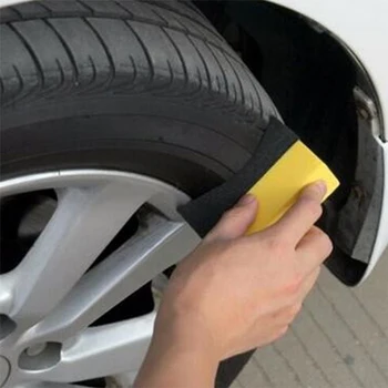 

Fashion 1 piece Polishin Waxing Multi-function Wheel Anti-dead angle EVA CarCleaning sponge Household Auto Tire
