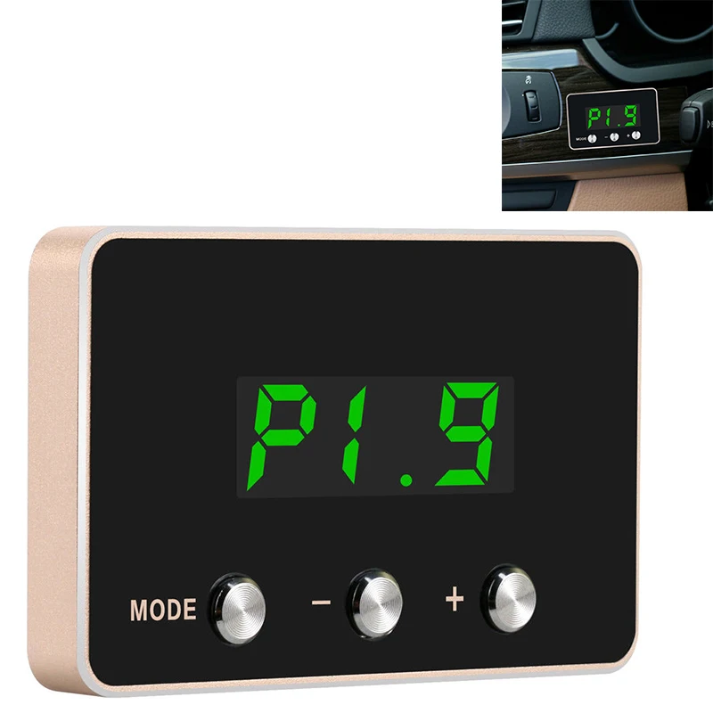 

1x Car Electronic Throttle Controller 9 MODE Pedal Accelerator Fuel-Efficient For Ram Electronic Throttle Controller