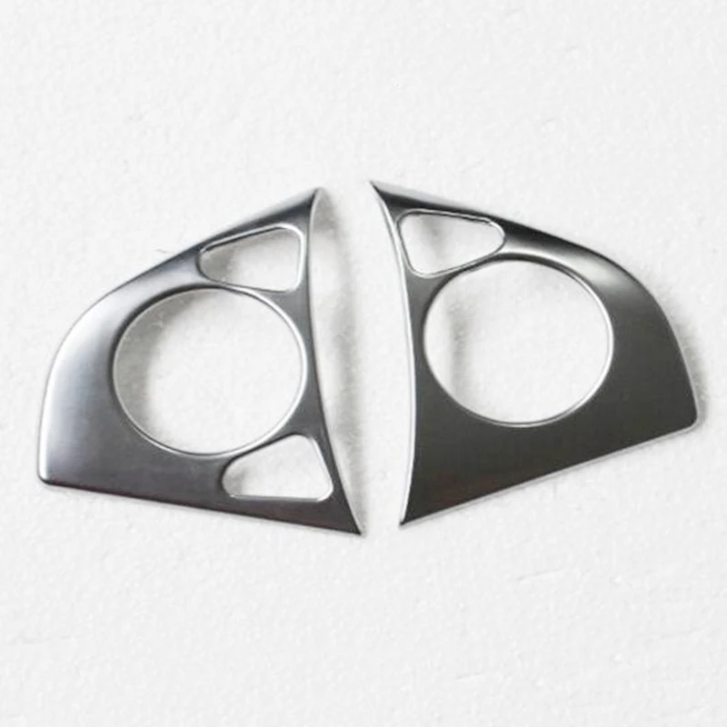 

2pcs Chrome Steering Wheel Cover Trim Set For Honda HR-V Vezel 2015 2016/ 2017