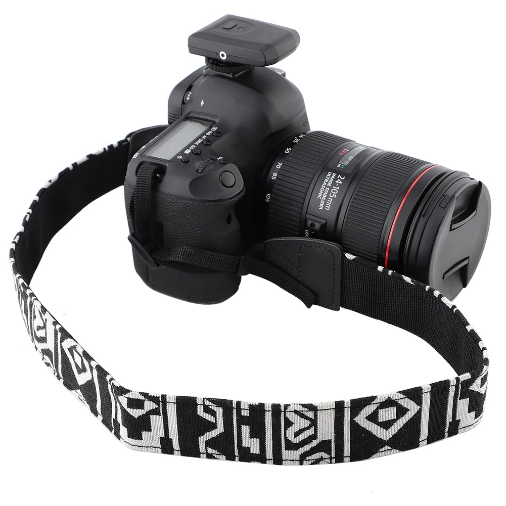 Универсальная регулируемая винтажная Модная камера плечевой ремень для Sony Canon