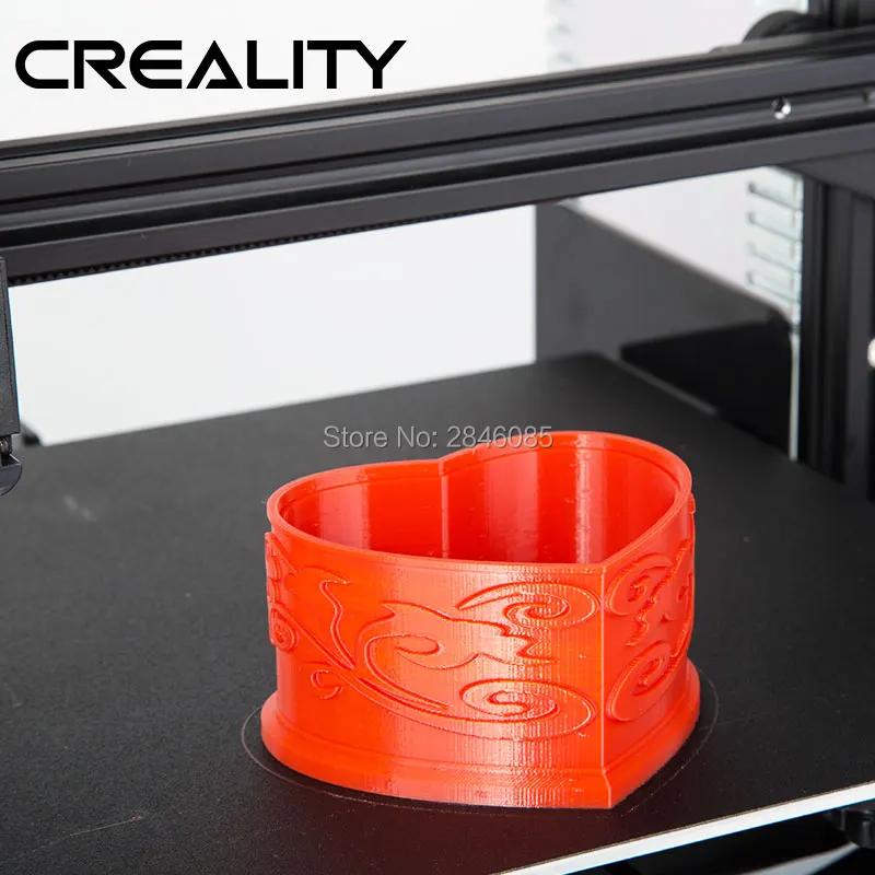 Новейший Ender-3 Creality 3d принтер DIY Kit v-слот prusa I3 Обновление выключение Макс температура 110C