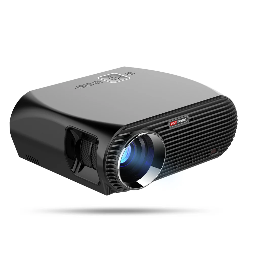 Оригинальный VIVIBRIGHT GP100 3200 люмен проектор 1 Гб + 8 Amlogic S905X MSTAR V69 Android 6 0 1080 P HD с ЖК