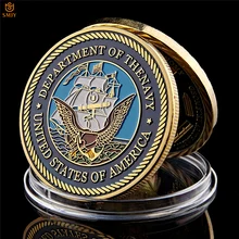 Collection de pièces du concours d'or du département militaire de la marine, grand sceau de l'américaine, pour cadeaux