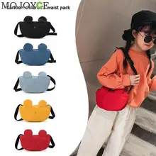 Детская поясная сумка, нагрудная сумка с мультипликационным принтом, кошелек для денег для мальчиков и девочек, поясная сумка, поясная сумка для бега