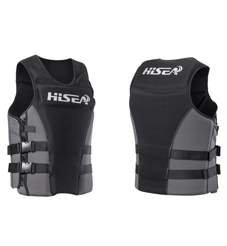 

HISEA Men's professional surf motorboat fishing life jacket adult swimming buoyancy life jacket floating clothing