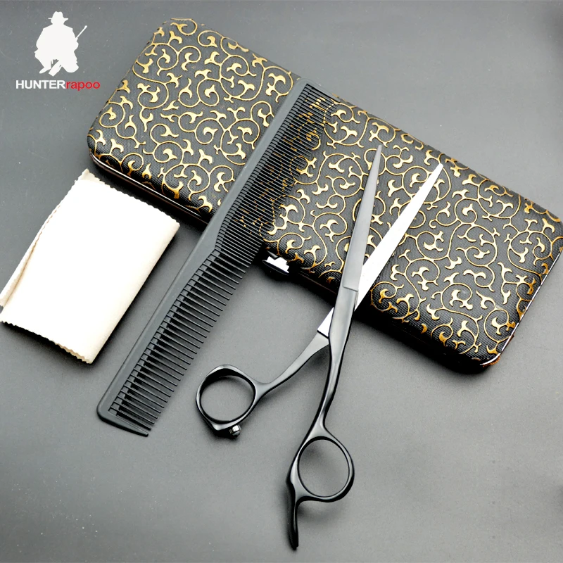 

30% OFF HT9129 HUNTERrapoo 6.5 inch Japan steel professional hair cutting scissor for hairdressing salons barber scissors hair