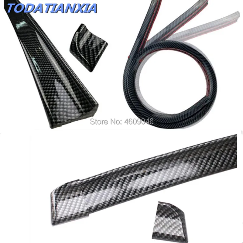 

Car Spoiler Carbon Fiber for audi tt nissan juke toyota avensis peugeot 5008 renault clio 4 mini cooper r56 golf mk7 kia ceed