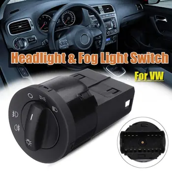 

17 Pins Headlight Fog Head Light Lamp Control Switch 6Q0941531C 6Q0 941 531C For VW Beetle Sharan Eurovan Transporter Polo Caddy
