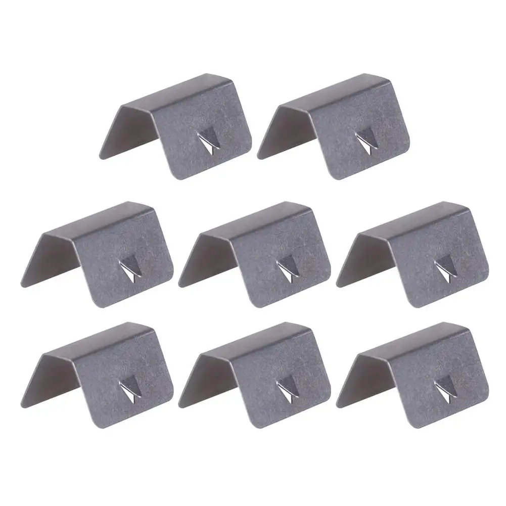 

Car Wind Rain Deflector Clips Stainless Steel Deflector Metal Fitting Clip Car Accessories Durable Fast Delivery