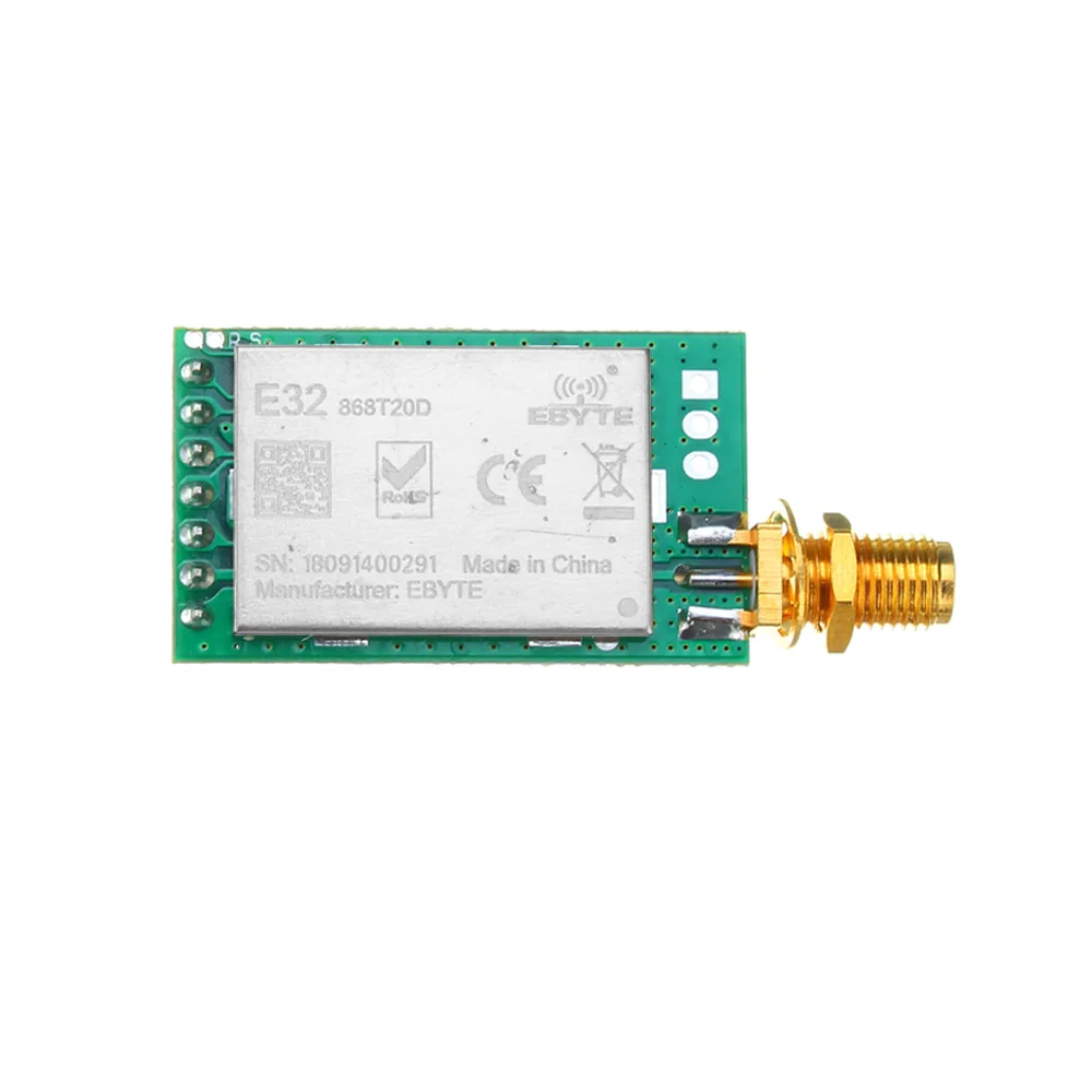 

LEORY RF Transmitter Receiver Module LoRa SX1278/SX1276 433MHz 8000M UART Long Range 433 MHz 1W Wireless rf Transceiver