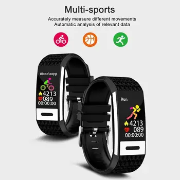 

L2 Pro ECG Color Screen Smart Bracelet Metal IP67 Waterproof Blood Pressure Heart Rate Monitoring AI Analysis Report Wristband