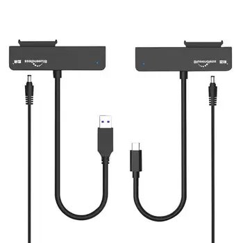 

U35S SATA to USB 3.0/ Type C Adapter Cable Converter with 22cm Cable for 2.5 3.5 External SSD HDD Hard Disk Drive