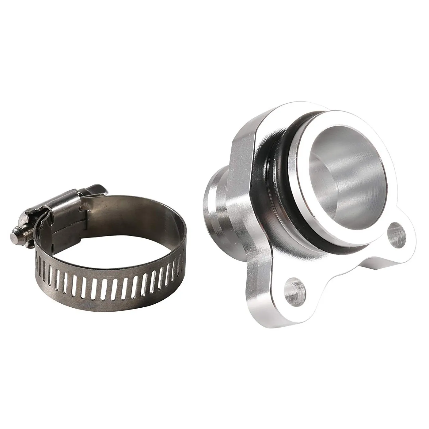 AN-10 AN10 19.1mm Billet Fuel Hose Silver Hose Separator Fitting Adapter AN-10 AN10 19.1mm Billet Fuel Hose Silver Hose Separator Fitting Adapter