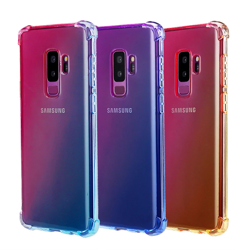 Прозрачный силиконовый чехол для Samsung J4 Core J2 Pro J5 J6 Plus 2018 J7 Prime противоударный