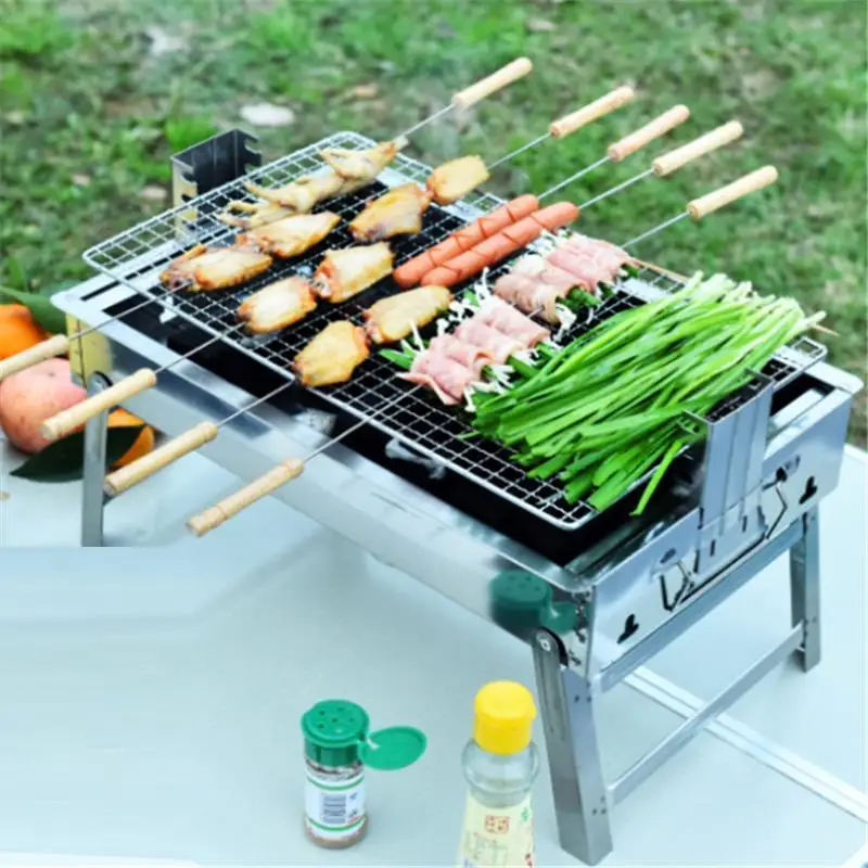 Grelha Para корейский гриль для барбекю Открытый Мини Barbacoa De Carbon коммерческий