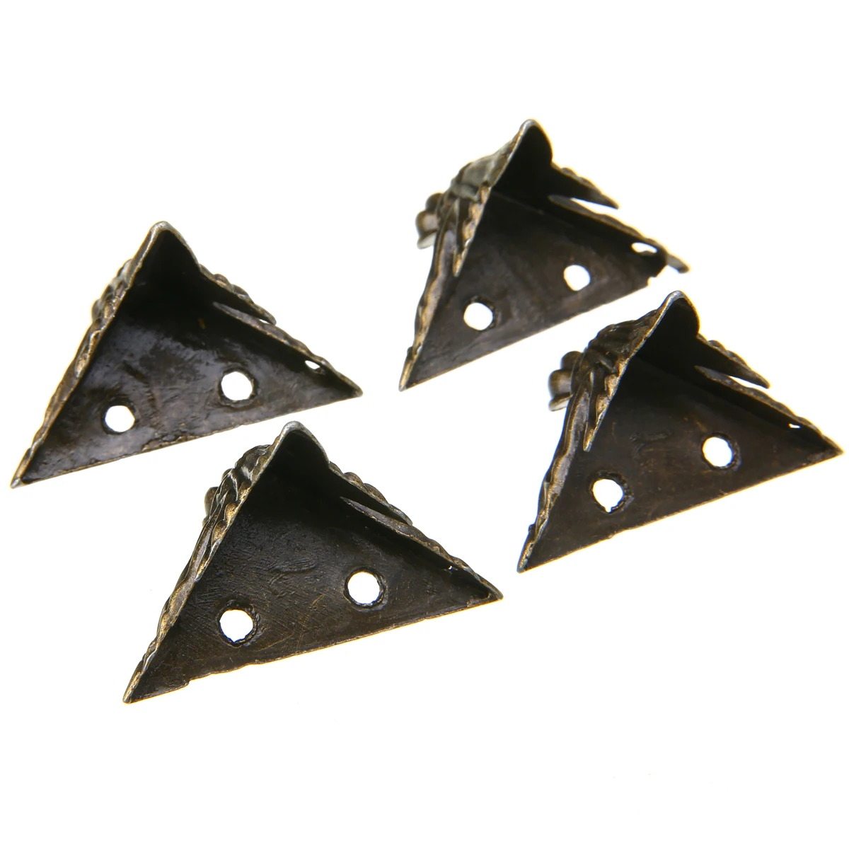 4Pcs/Set Hardware Antique Brass Jewelry Wood Case Decorative Feet Leg Corner Protector Furniture with 8pcs Screws 4Pcs/Set Hardware Antique Brass Jewelry Wood Case Decorative Feet Leg Corner Protector Furniture with 8pcs Screws