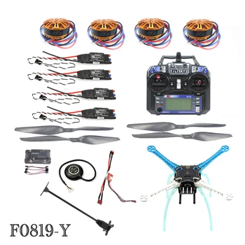 شراءJMT 2.4G 6ch أجهزة الاستقبال عن بعد Drone 500mm S500PCB APM2.8 M8N GPS ARF/PNF لا عدة البطارية DIY Unassembly فرش السيارات ESC F08191-Y