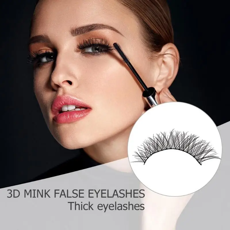 

10 Pair False Eyelashes Natural Thick Long Handmade Eyelash Party Beauty Makeup Tools Eye Makeup Tool