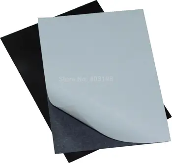 

A4 Flexible Soft Rubber Magnetic Adhesive Sheets Paper Fridge Magnet Material