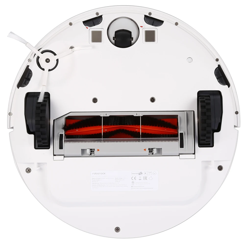 Roborock S50 Robot Vacuum Cleaner 2 Smart Cleaning Automatic Sweeping Wet Mopping App Control Auto Charge Planning Patch White