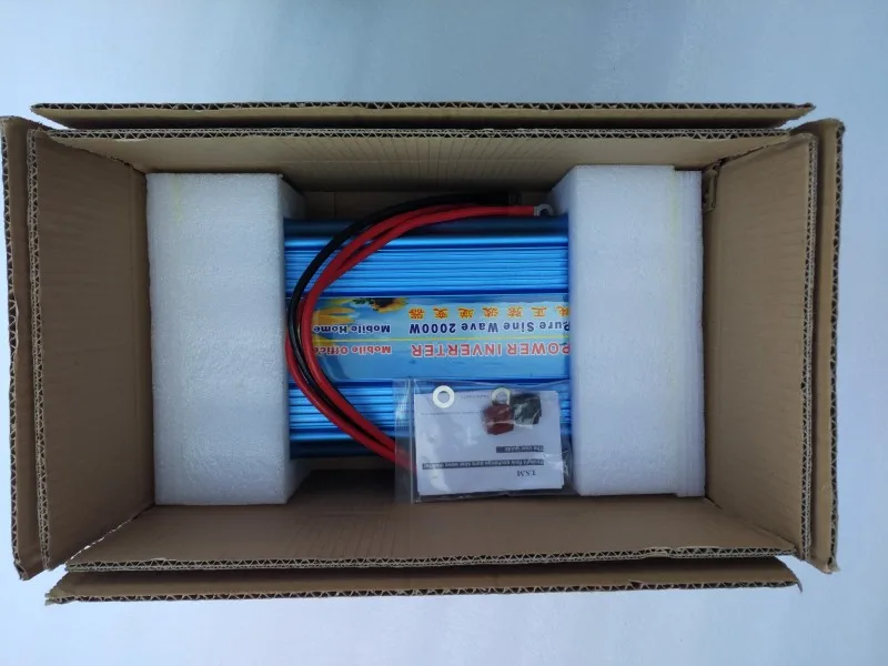 

2000 Watt 2000W digital display Pure Sine Wave Power Inverter Converter 12V DC to 110V AC 60HZ