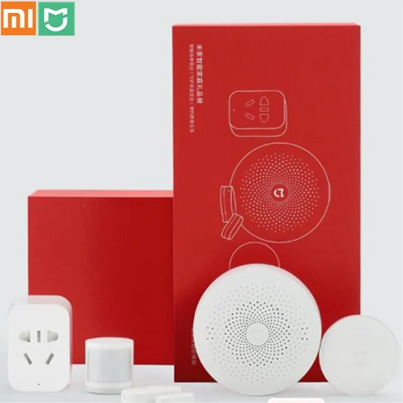 Xiaomi Mijia многофункциональные ворота окна тела Сенсор Беспроводной переключатель Wi-Fi умная розетка комплект ZigBee версия комплект для обеспечения домашней безопасности