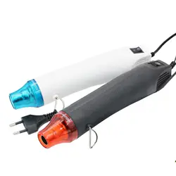 Электрический Мощность инструмент Пластик нагнетателя воздуха сокращаться мини Портативный Горячие Температура Air 300 Вт с поддерживающей