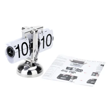 Mechanical Retro Style Flip Over Clock, Desk Clock