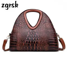 Alligator Women Handbag Famous Brand Luxury Handbags Leather Women Shoulder Bag Designer Ladies Hand Bags Sac A Main Femme Alligator Women Handbag Famous Brand Luxury Handbags Leather Women Shoulder Bag Designer Ladies Hand Bags Sac A Main Femme