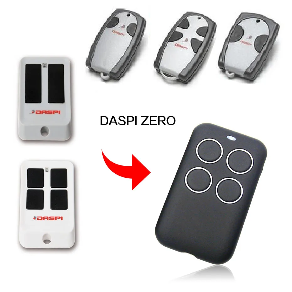 

DASPI ZERO Remote Control 433mhz DASPI ZERO Garage Door Remote Control 433.92MHz