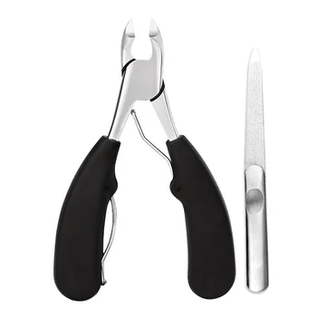 

1Set Stainless Toe Nail Clippers Correction Nippers Clipper Cutters Dead Skin Dirt Remover Podiatry Household Pedicure Care Tool