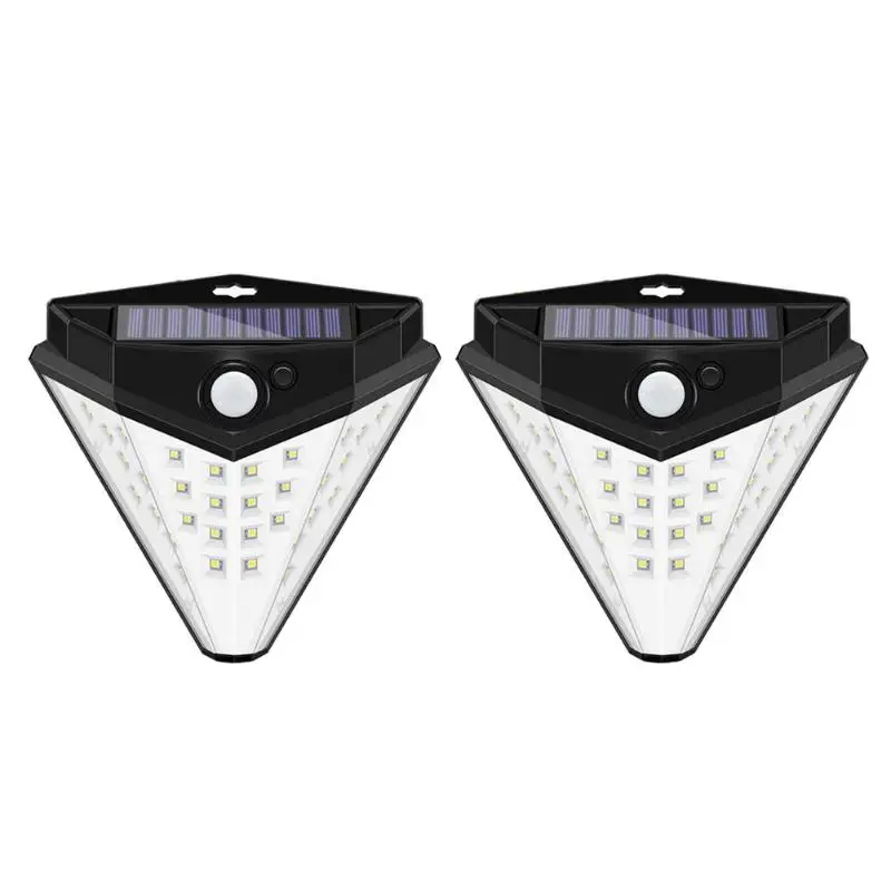 

32LED 500LM Solar LED Motion Sensor Light 3 Side Frosted Garden Yard Security Wall Lamp IP67 Waterproof LED Wall Light Outdoor