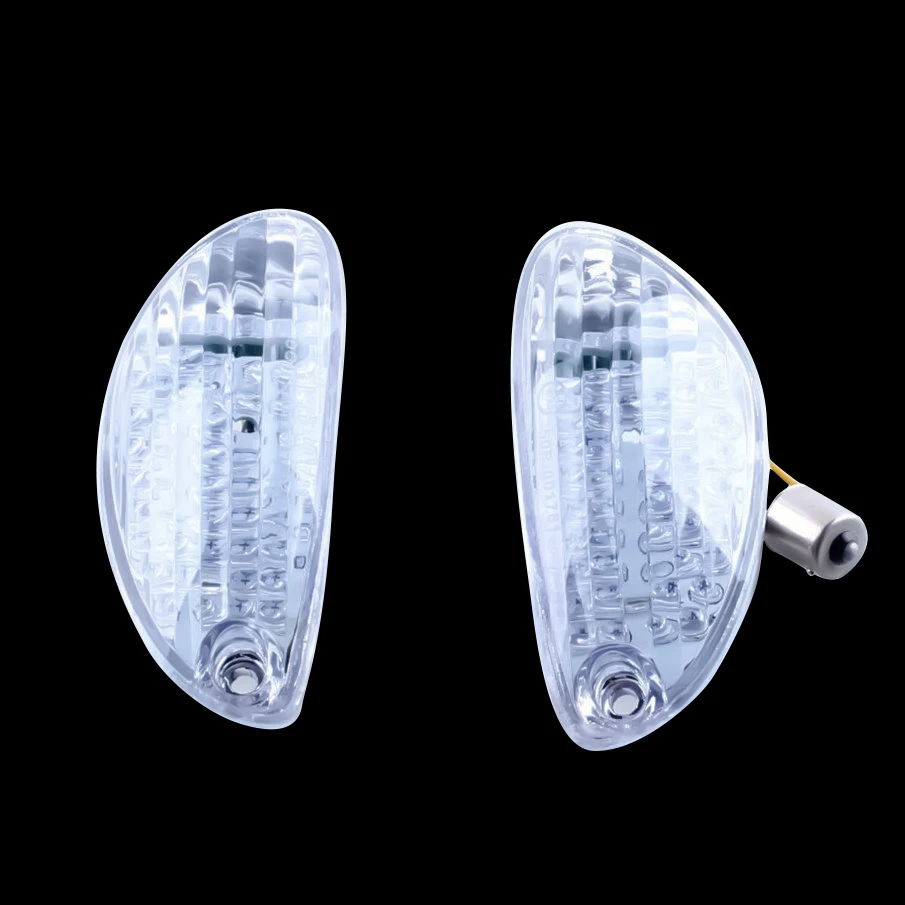 

For SUZUKI GSXR600/750 2006 2007 2008 GSXR1000 2005 2006 2007 2008 LED Turn Signal Indicator Blinker Lens cover Clear