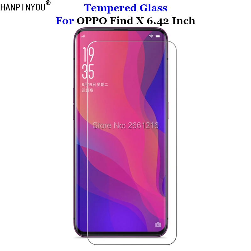 Для OPPO Find X Закаленное Стекло 9H 2.5D Премиум Защитная пленка для экрана FindX 6