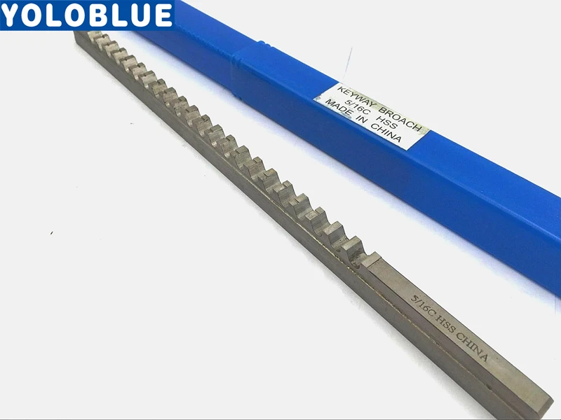 c tipo Pressão Chaveta Cortador Espeto Polegada Tamanho Hss Involute Spline Corte Cnc 5 – 16